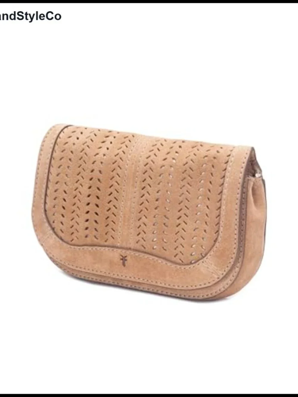 Suede Leather Wallet Crossbody Clutch Adjustable Strap